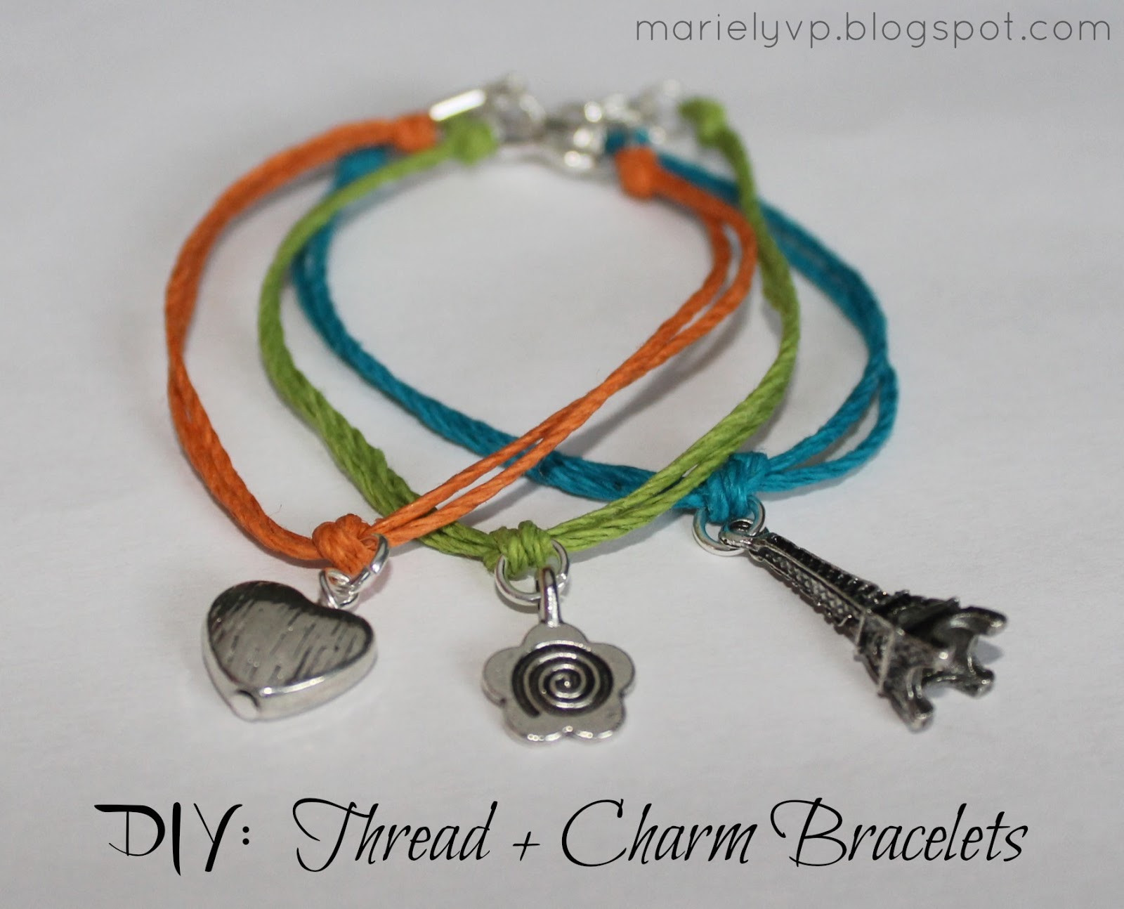Best ideas about DIY Charms Bracelet
. Save or Pin We Read DIY Thread Charm Bracelets Now.