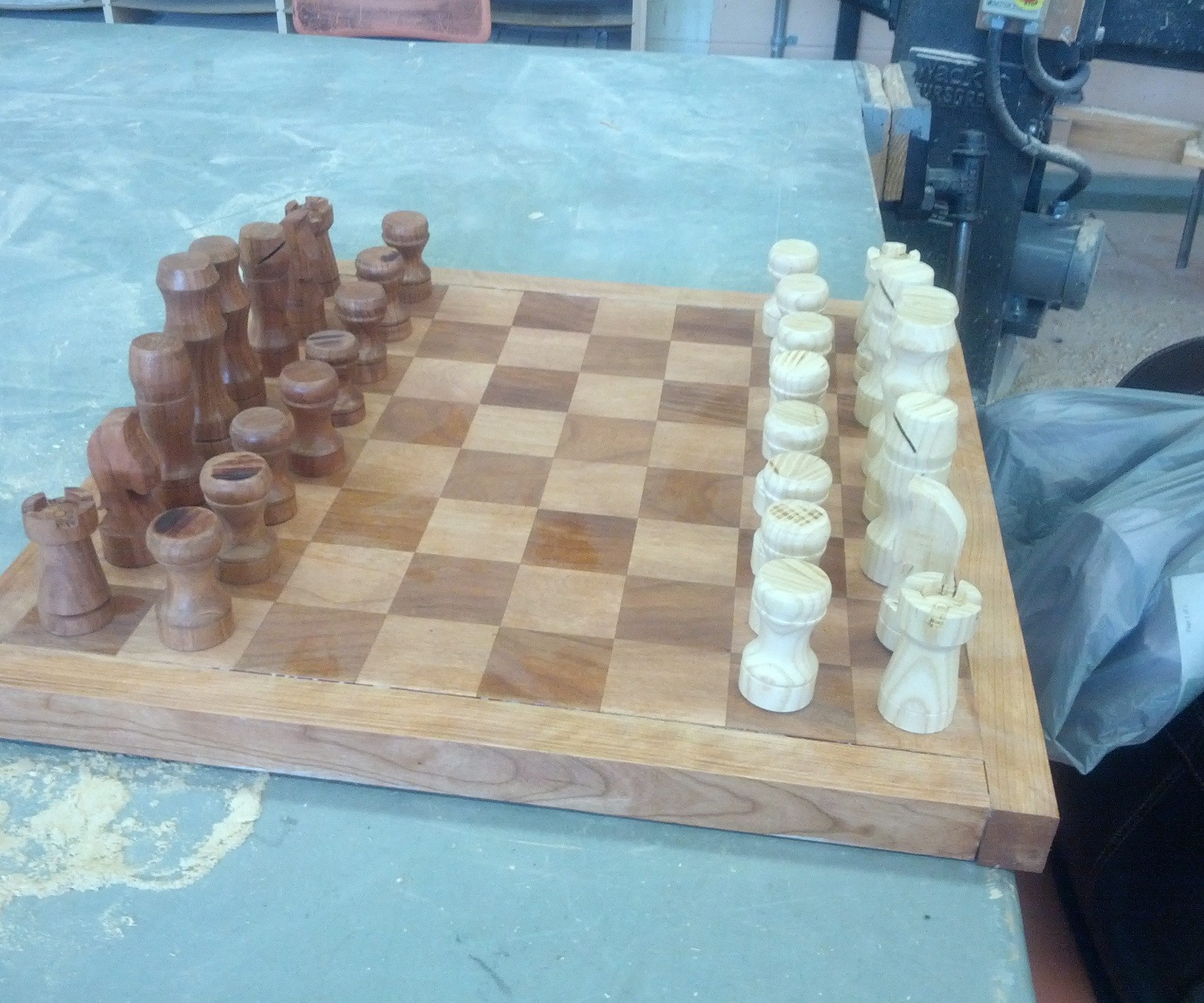 Best ideas about DIY Chess Pieces
. Save or Pin DIY Chess Board 6 Now.