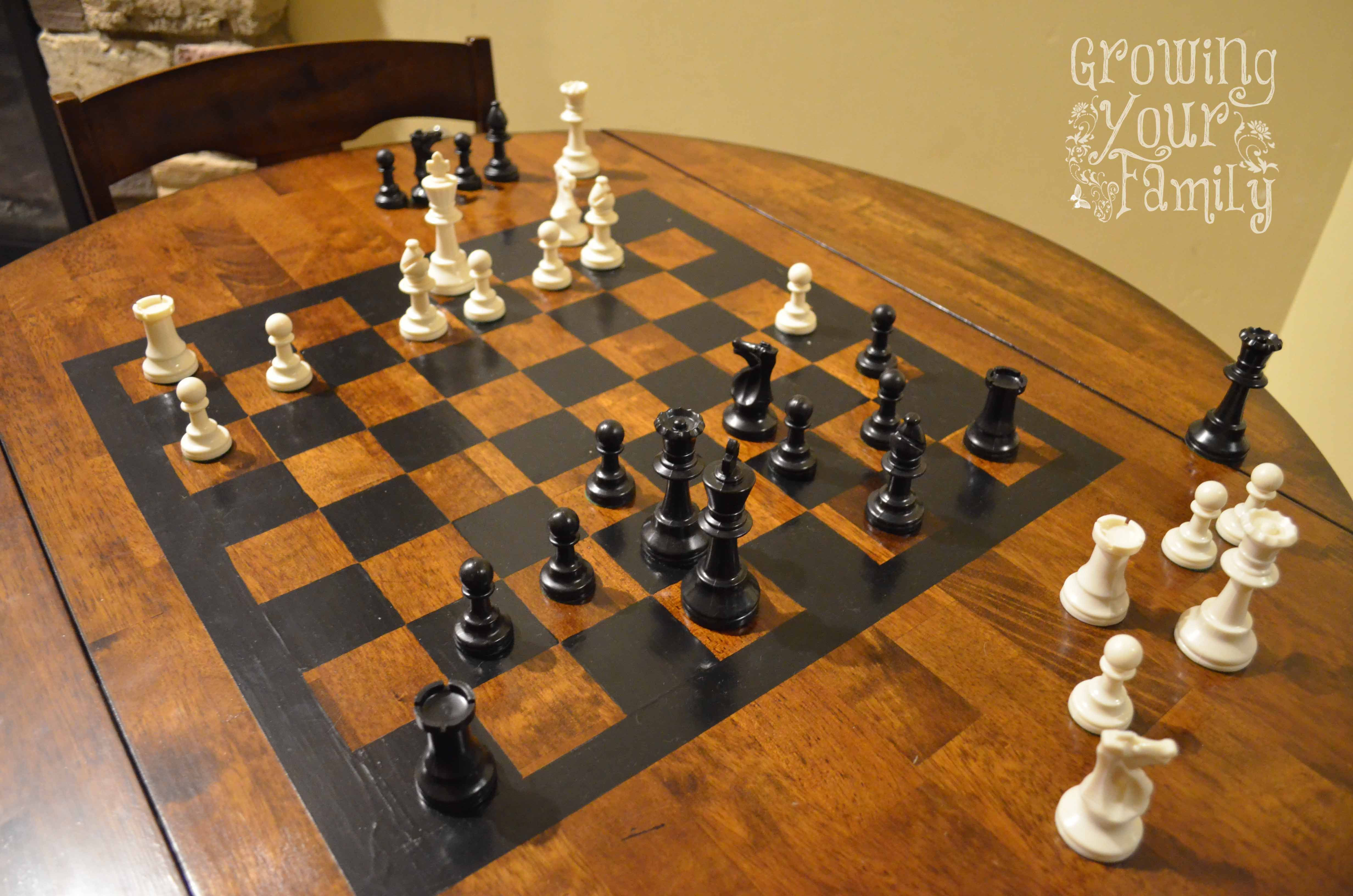 Best ideas about DIY Chess Pieces
. Save or Pin Our DIY Chess Table Kids Educational Pinterest Now.