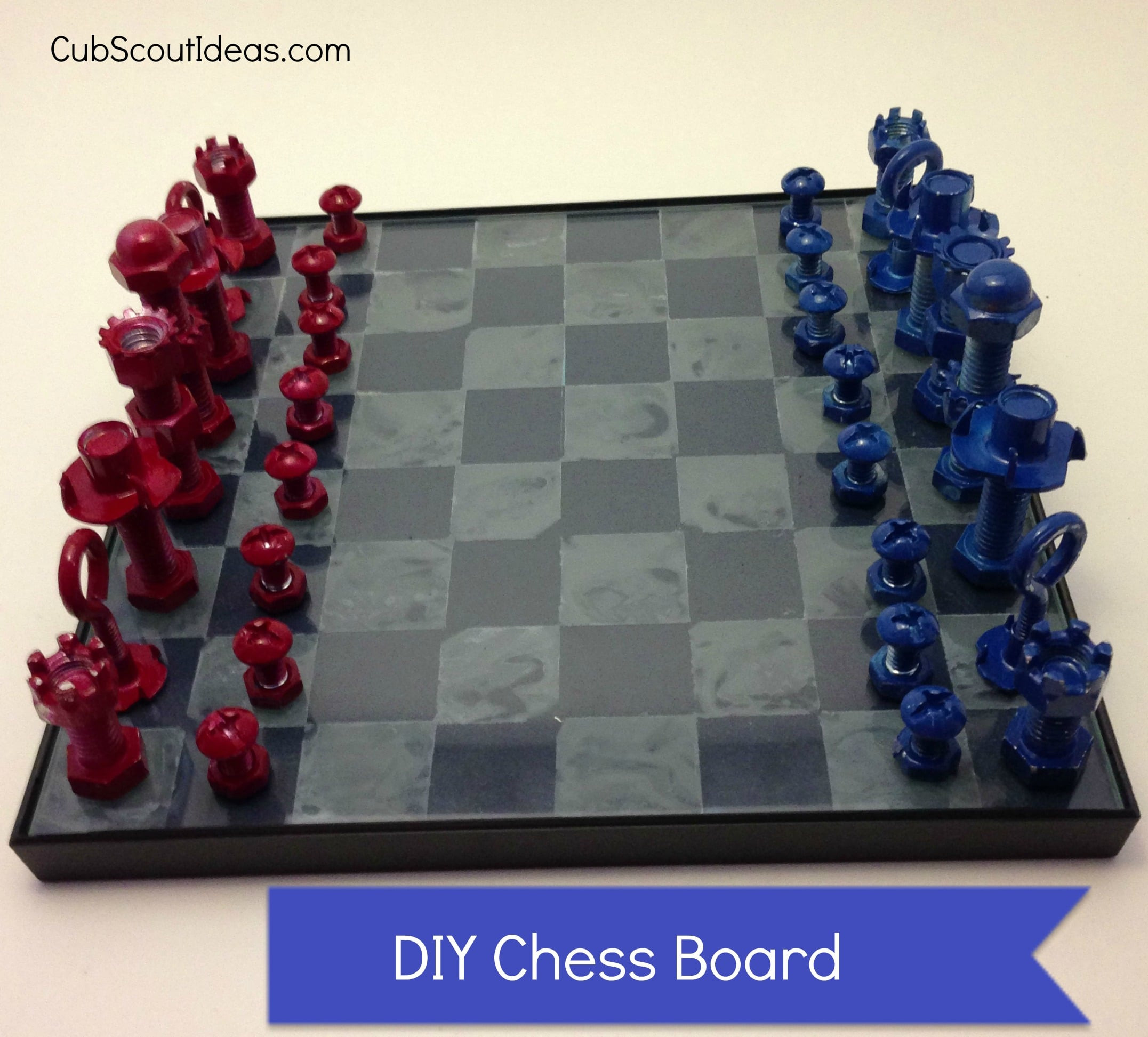 Best ideas about DIY Chess Pieces
. Save or Pin Cub Scout Project Idea DIY Chess Board Now.