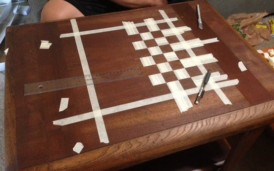 Best ideas about DIY Chess Table
. Save or Pin How To Make A Custom Chess Board From An Old Wooden Table Now.