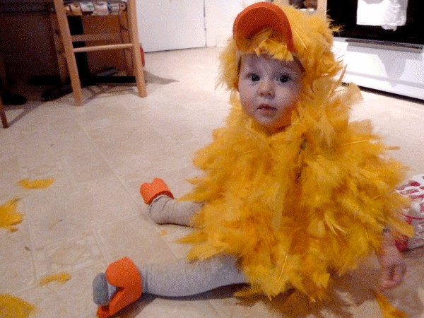 Best ideas about DIY Chick Costume
. Save or Pin DIY Baby Chick Costume Now.