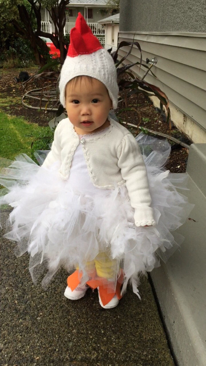 Best ideas about DIY Chicken Costume
. Save or Pin DIY Toddler Chicken Costume with Template – The Fancy Fiasco Now.