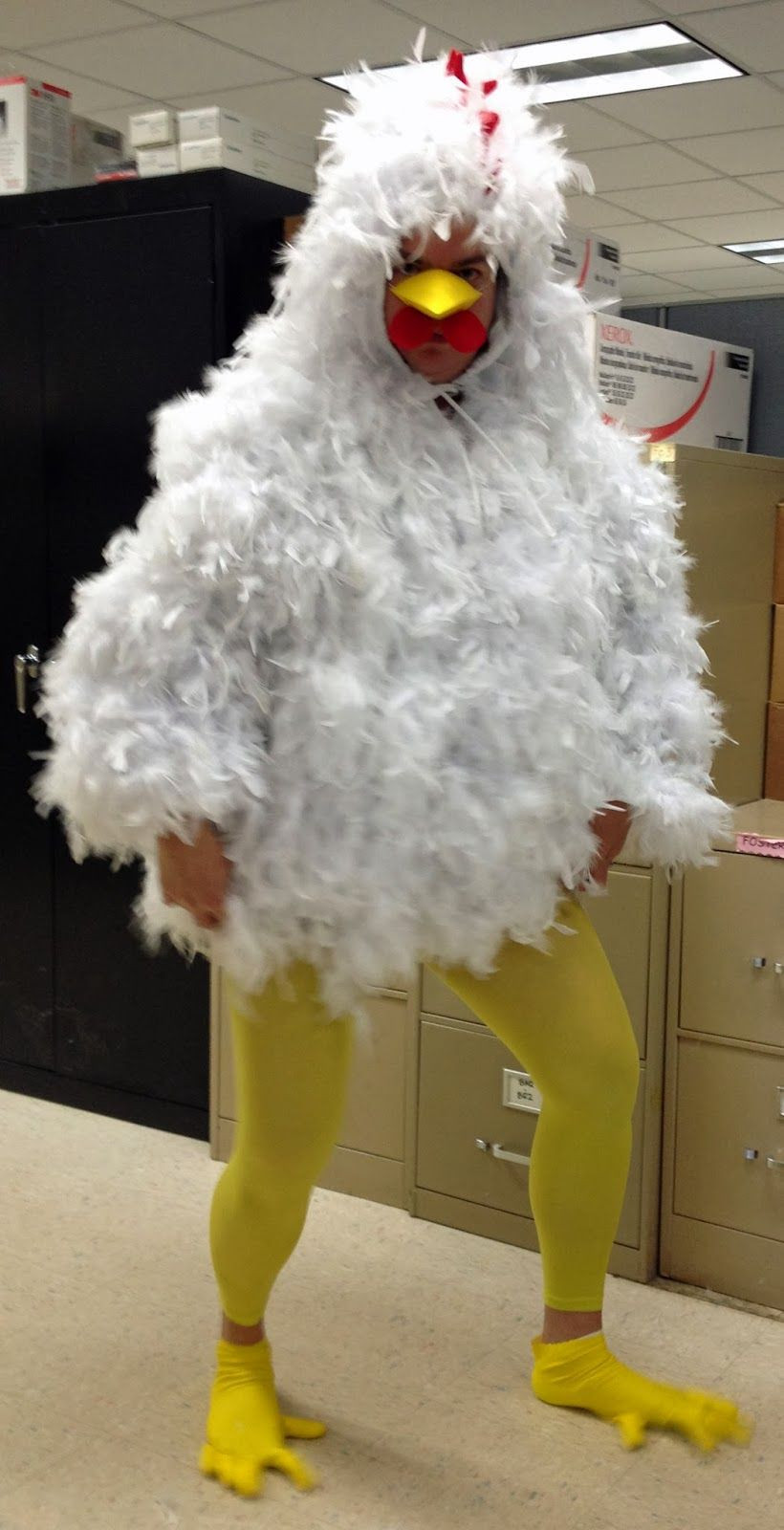 Best ideas about DIY Chicken Costume
. Save or Pin DIY Chicken costume I made just surfing the web how to s Now.