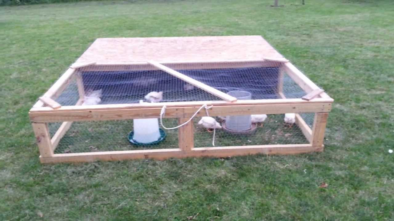 Best ideas about DIY Chicken Tractor
. Save or Pin Easy DIY Homemade Chicken Tractor on Wheels Now.