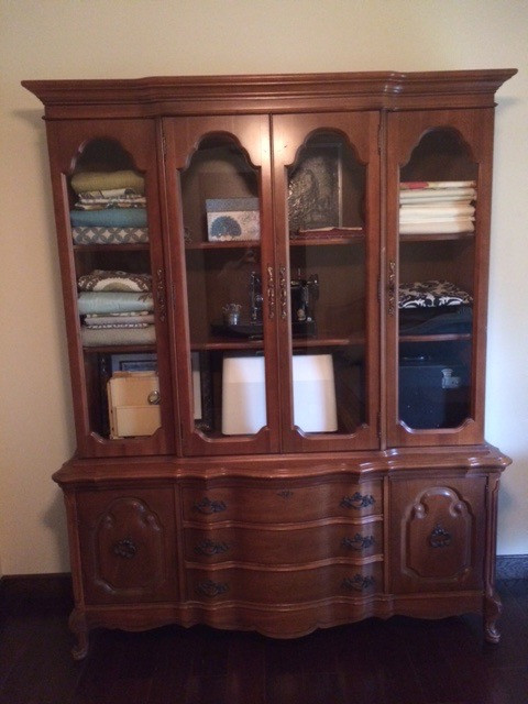 Best ideas about DIY China Cabinet
. Save or Pin My Stuff DIY China Hutch Turned Sewing Cabinet Now.