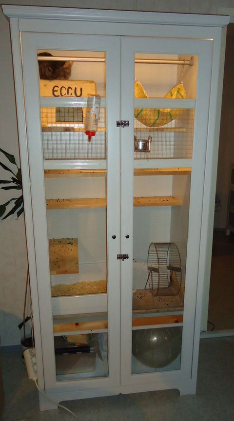 Best ideas about DIY Chinchilla Cage
. Save or Pin DIY Chinchilla cage wardrobe The animals Now.