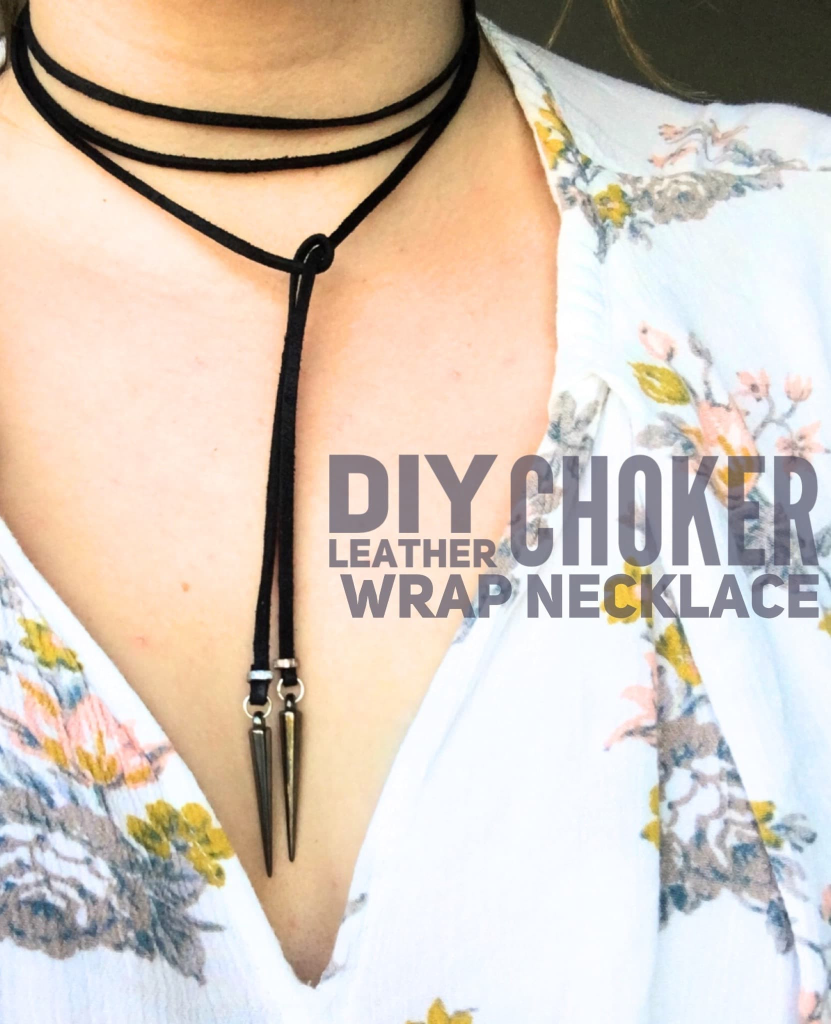 Best ideas about DIY Choker Necklace
. Save or Pin DIY Leather Choker Wrap Necklace Life on Waller Now.