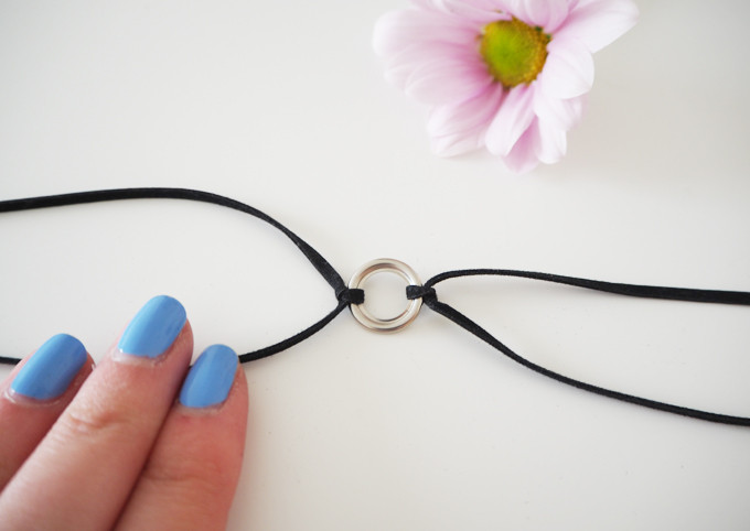 Best ideas about DIY Choker Necklace
. Save or Pin DIY Circle Choker Necklace Tutorial Now.