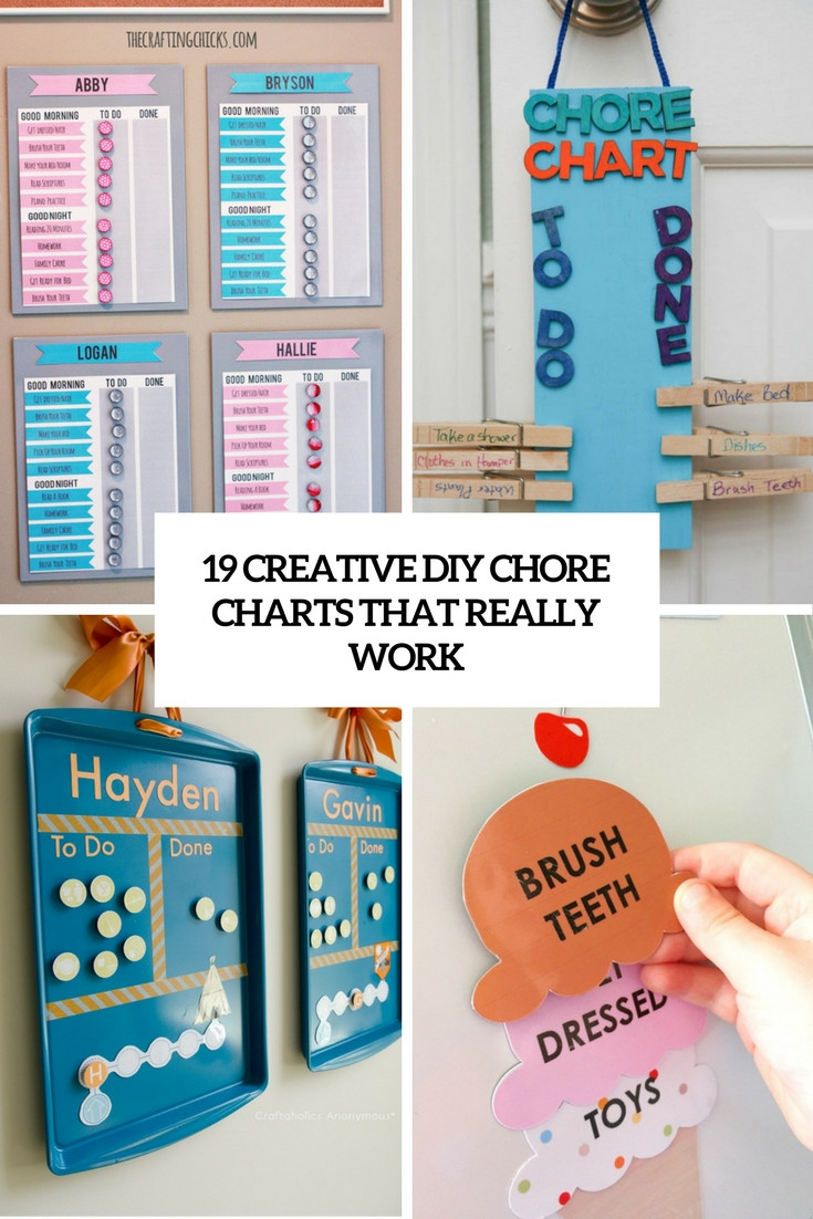 Best ideas about DIY Chore Chart
. Save or Pin 19 Creative DIY Chore Charts That Really Work Shelterness Now.