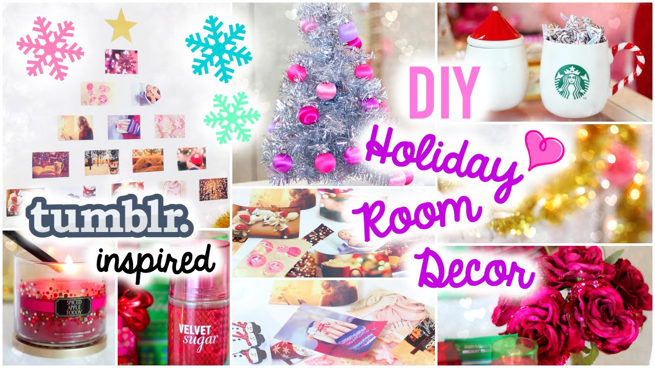 Best ideas about DIY Christmas Bedroom Decor
. Save or Pin DIY Holiday Room Decor ♡ Easy & Simple Ideas Now.