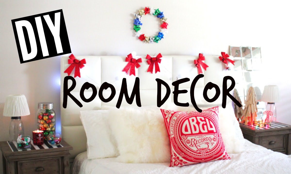 Best ideas about DIY Christmas Bedroom Decor
. Save or Pin DIY Holiday Room Decor Easy Tumblr Christmas Room Now.