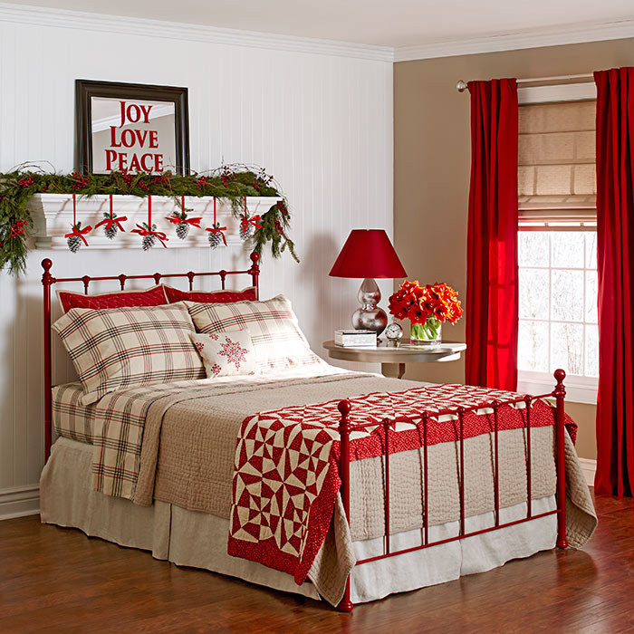 Best ideas about DIY Christmas Bedroom Decor
. Save or Pin 10 Christmas Bedroom Decorating Ideas Inspirations Now.