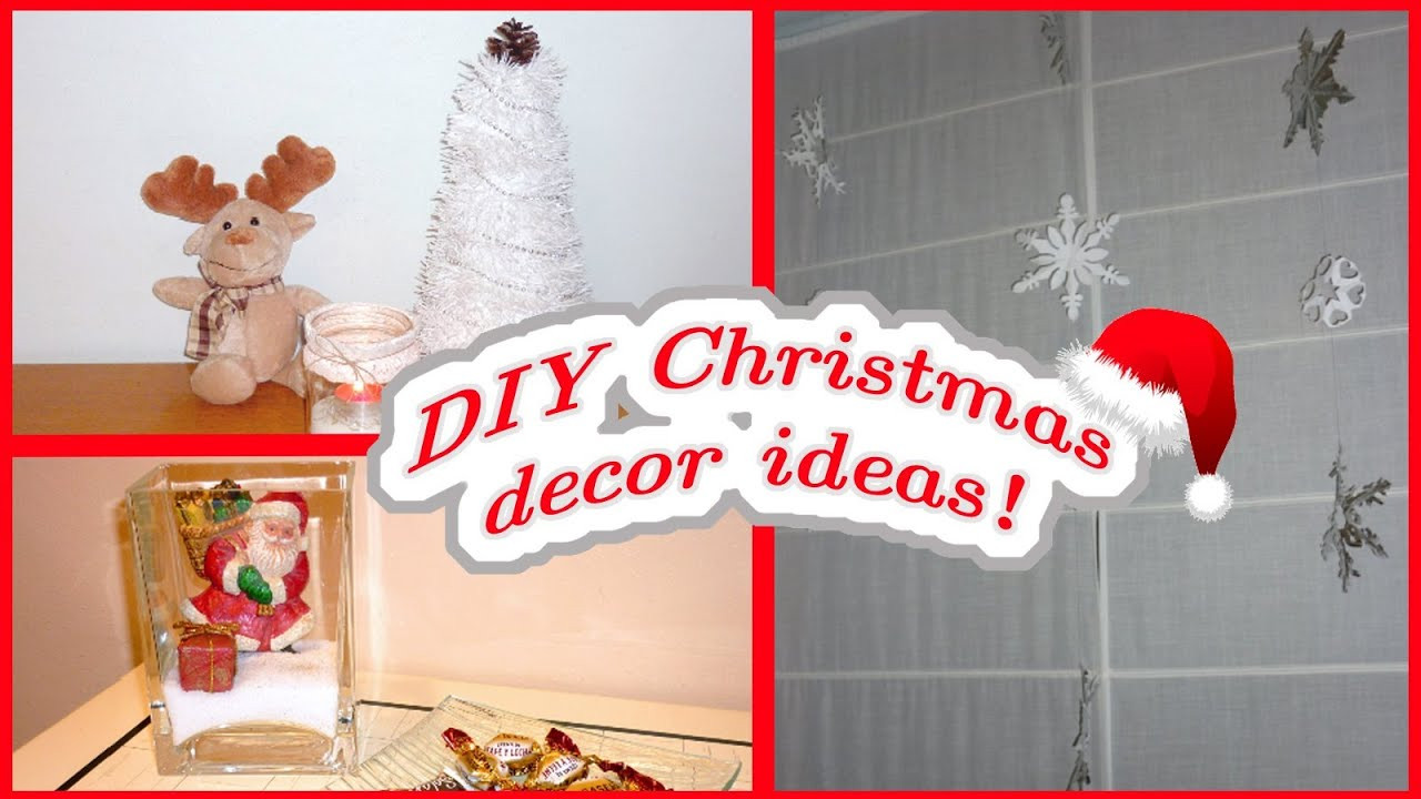 Best ideas about DIY Christmas Bedroom Decor
. Save or Pin DIY CHRISTMAS DECOR Easy & affordable ideas Now.