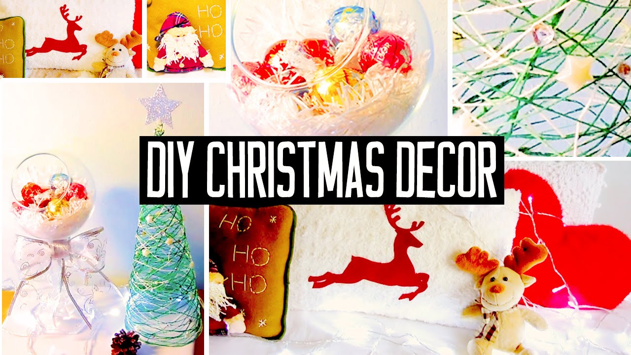 Best ideas about DIY Christmas Bedroom Decor
. Save or Pin DIY Christmas room decorations No sew pillow easy tree Now.