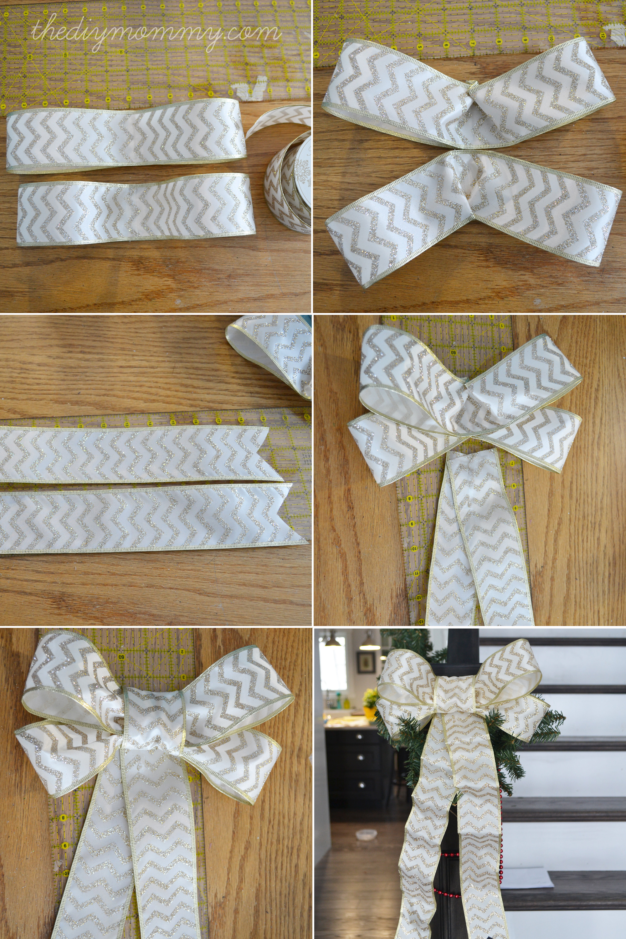 Best ideas about DIY Christmas Bow
. Save or Pin Make DIY Wired Ribbon Bows Now.