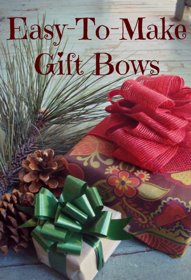 Best ideas about DIY Christmas Bow
. Save or Pin Easy Craft Bows in ly Three Steps Now.