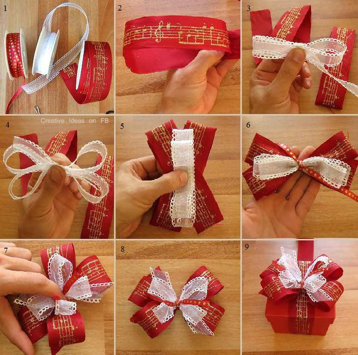 Best ideas about DIY Christmas Bow
. Save or Pin How To Wrap A Beautiful Christmas Bow Step By Step Now.