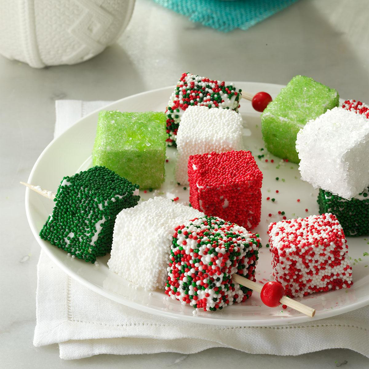 Best ideas about DIY Christmas Candy
. Save or Pin Homemade Holiday Marshmallows Recipe Now.