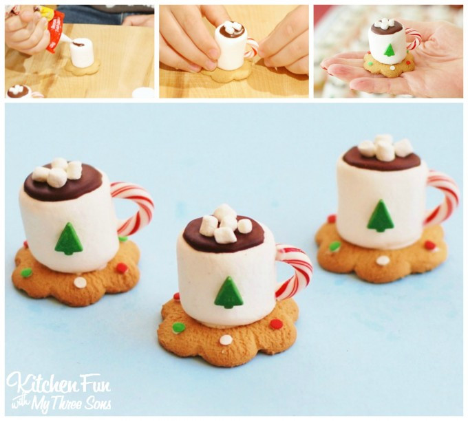 Best ideas about DIY Christmas Cookies
. Save or Pin Christmas Treats Hot Cocoa Marshmallow Cookie Cups Now.