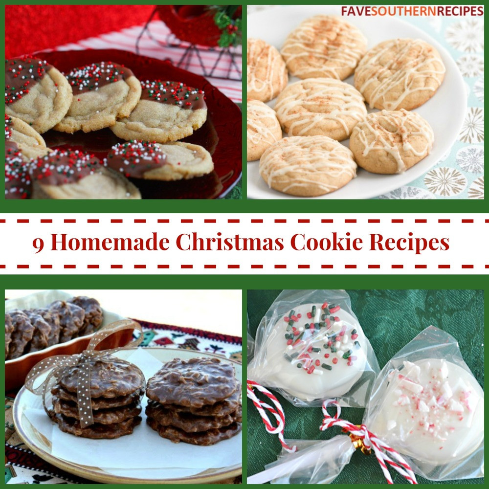 Best ideas about DIY Christmas Cookies
. Save or Pin 9 Homemade Christmas Cookie Recipes Now.