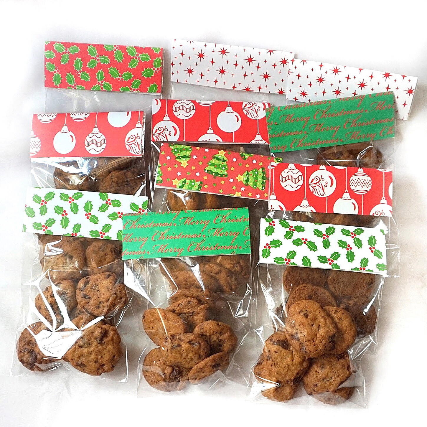 Best ideas about DIY Christmas Cookies
. Save or Pin DIY Christmas Cookie Bags as Gifts Sherbakes Now.