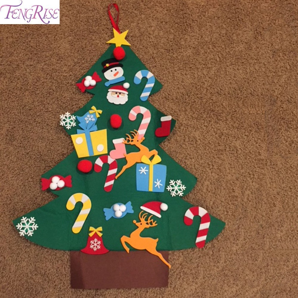 Best ideas about DIY Christmas Decorations 2019
. Save or Pin FENGRISE Felt Christmas Tree Decorations For Home Kids DIY Now.