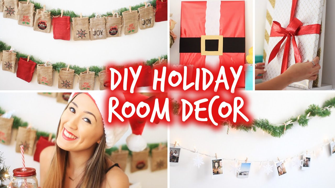 Best ideas about DIY Christmas Decorations For Your Room
. Save or Pin DIY Holiday Room Decor Wall Decor & Christmas Advent Now.