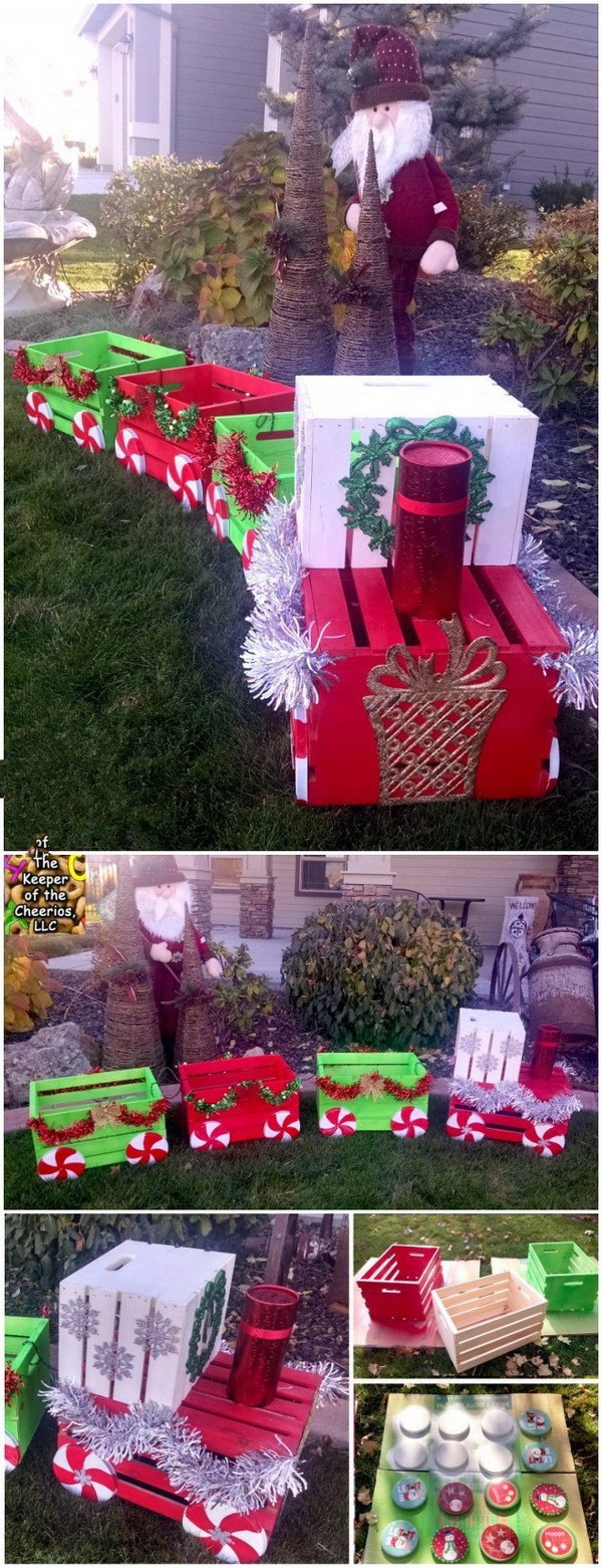 Best ideas about DIY Christmas Decorations Outdoor
. Save or Pin 30 Amazing DIY Outdoor Christmas Decoration Ideas For Now.