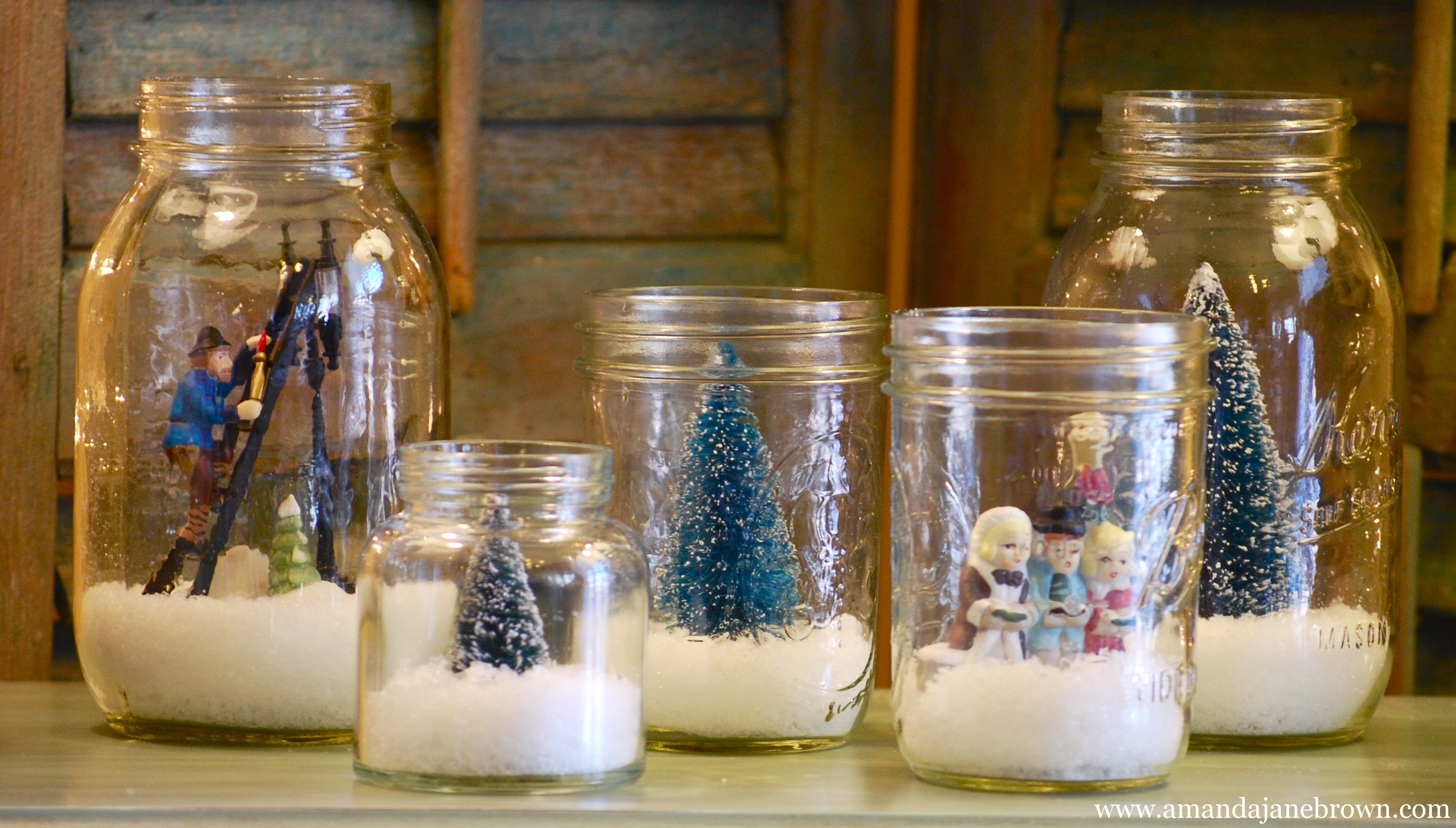 Best ideas about DIY Christmas Decorations Pinterest
. Save or Pin DIY Snow Globes Amanda Jane Brown Now.