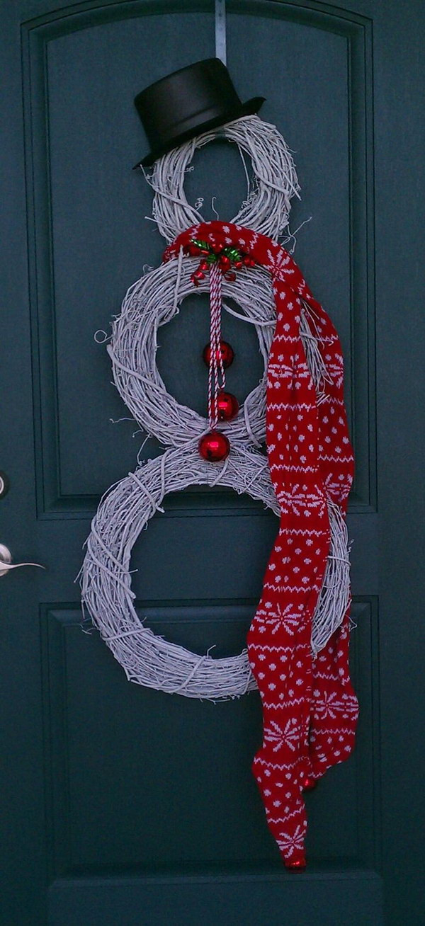 Best ideas about DIY Christmas Door Decorations
. Save or Pin 20 Creative DIY Christmas Door Decoration Ideas Noted List Now.
