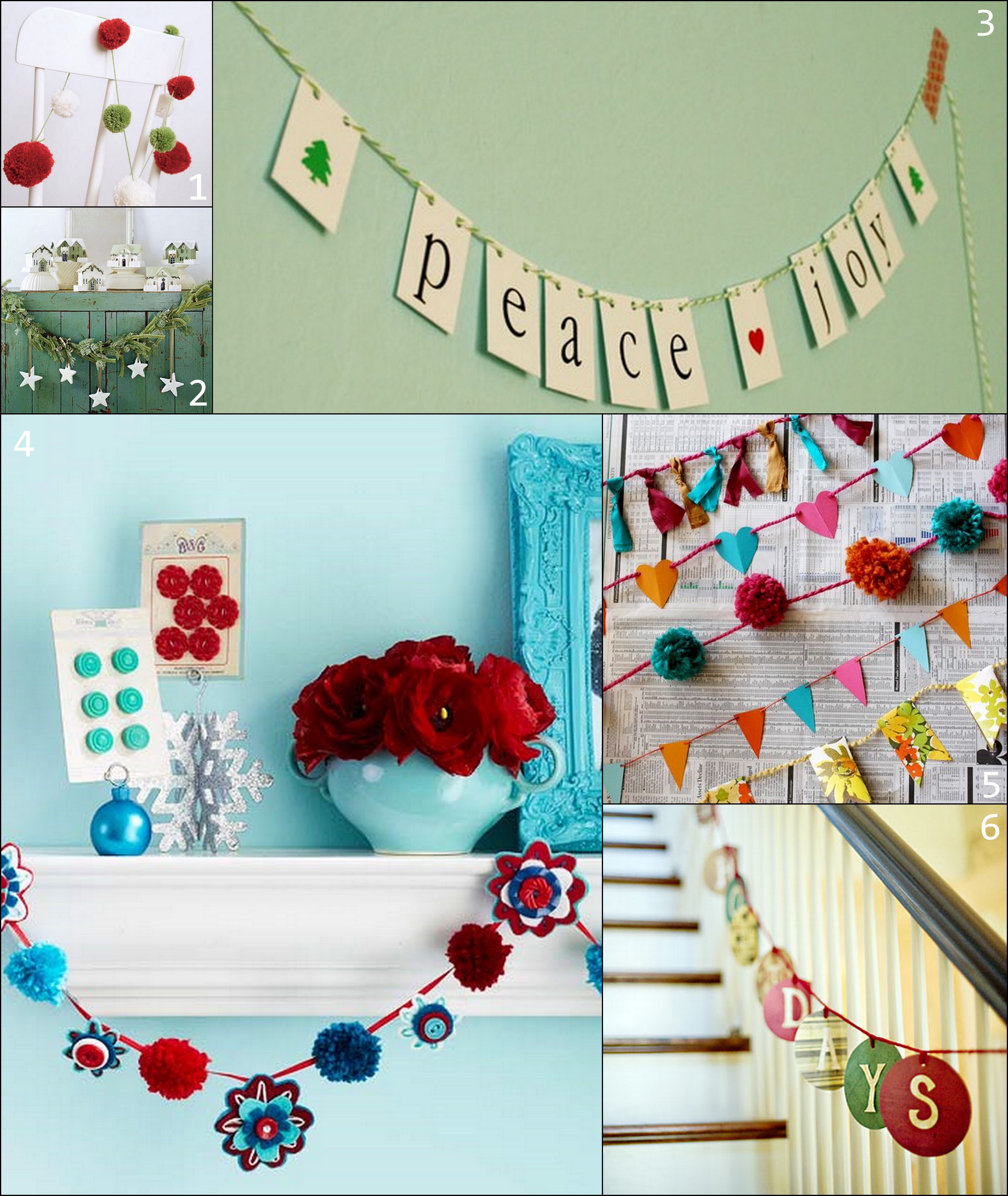 Best ideas about DIY Christmas Garland Ideas
. Save or Pin Paper and Fabric Garland Ideas for the Holidays Now.