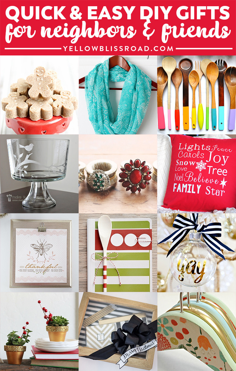 Best ideas about DIY Christmas Gifts For Friends
. Save or Pin Bud Gifts Ideas for Friends and Neighbors Homemade Now.