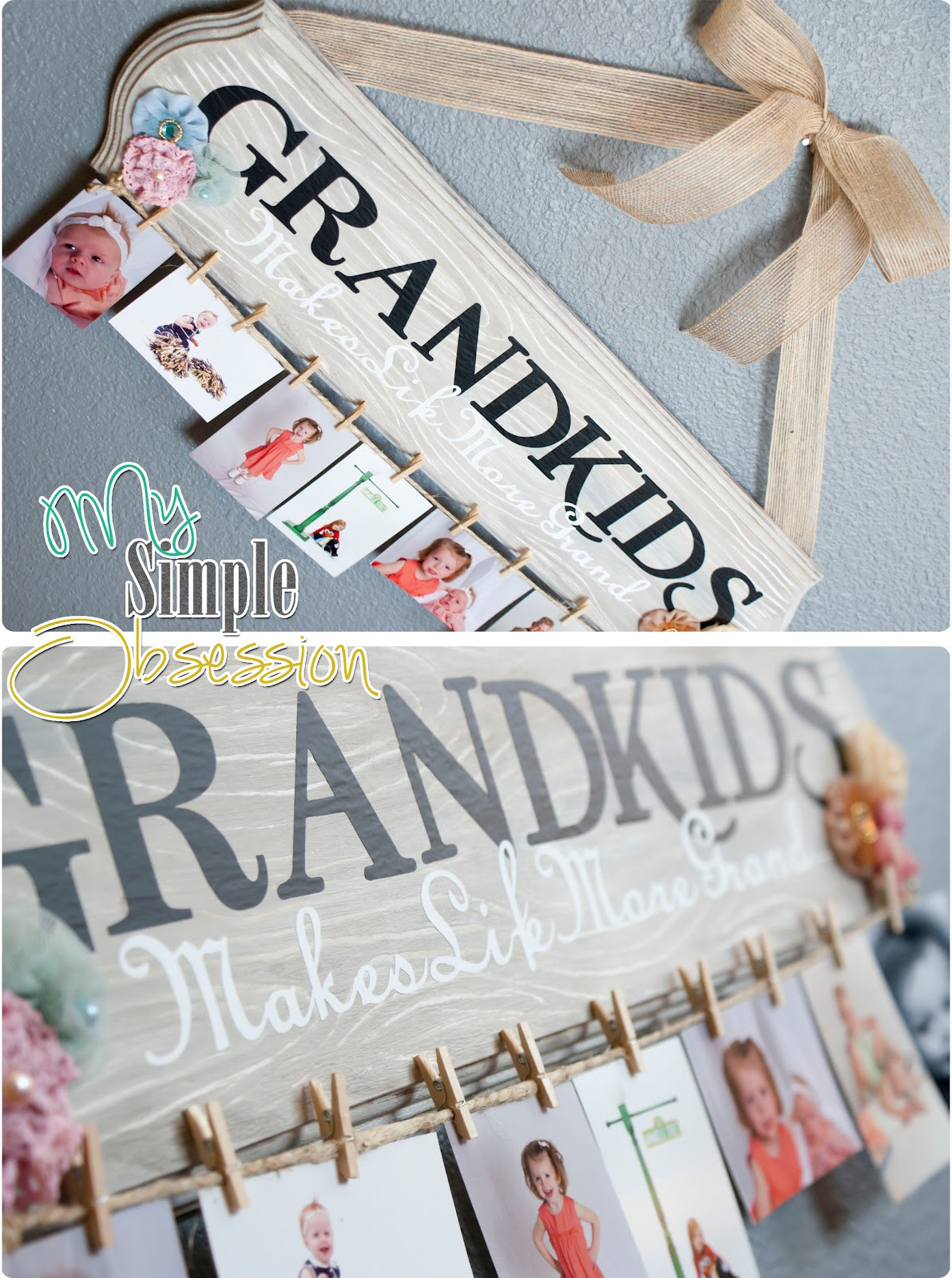 Best ideas about DIY Christmas Gifts For Grandparents
. Save or Pin My Simple Obsession Family Spotlight Display Tutorial Now.