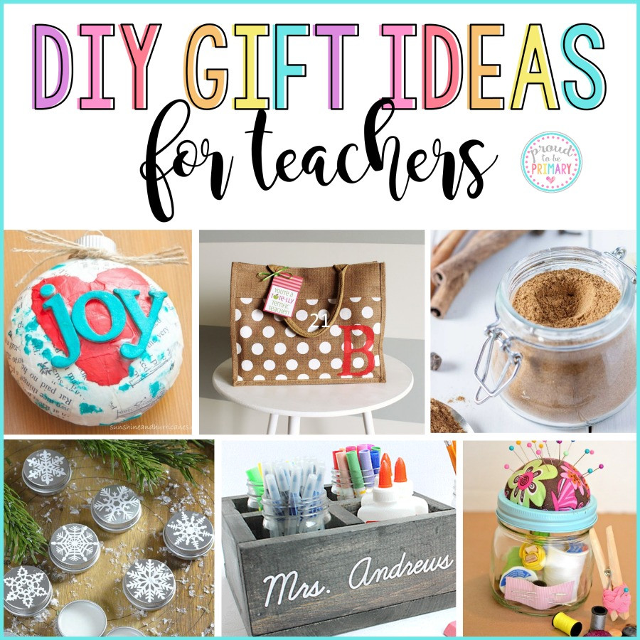 Best ideas about DIY Christmas Gifts For Teachers
. Save or Pin DIY Holiday Gifts for Teachers Proud to be Primary Now.