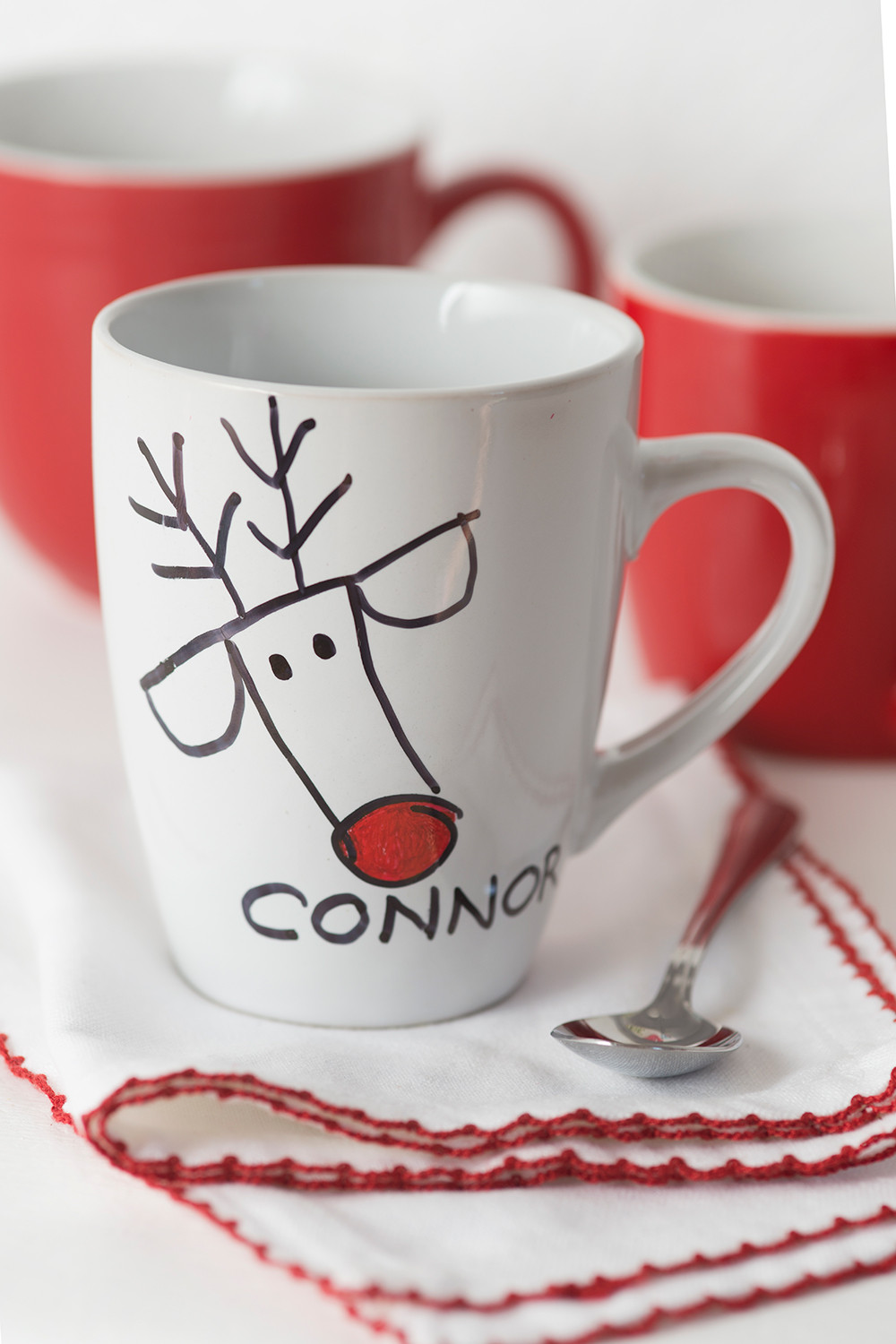 Best ideas about DIY Christmas Mug
. Save or Pin Christmas Sharpie mug Now.