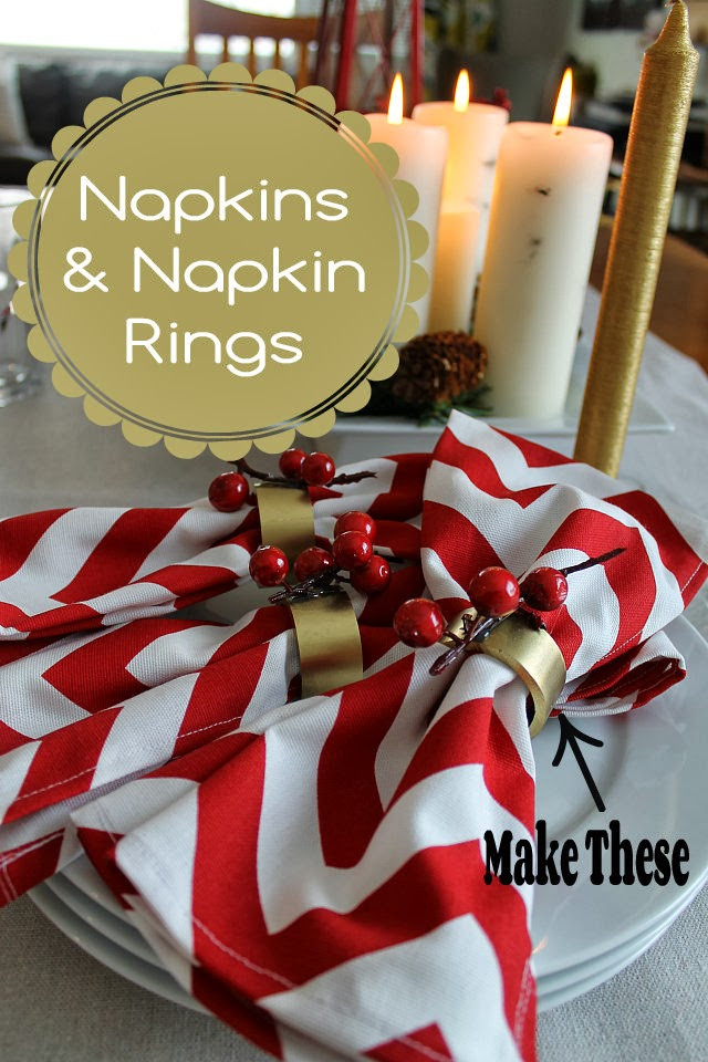 Best ideas about DIY Christmas Napkin Rings
. Save or Pin DIY Napkins and Napkin Rings Joyfully Home Now.
