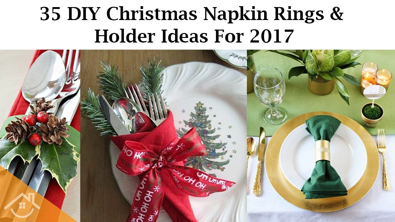Best ideas about DIY Christmas Napkin Rings
. Save or Pin 35 DIY Christmas Napkin Rings And Holder Ideas For 2017 Now.