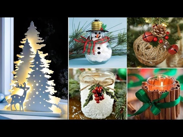 Best ideas about DIY Christmas Ornaments 2019
. Save or Pin DIY Christmas Decor 8 Easy Crafts Ideas at Christmas for Now.
