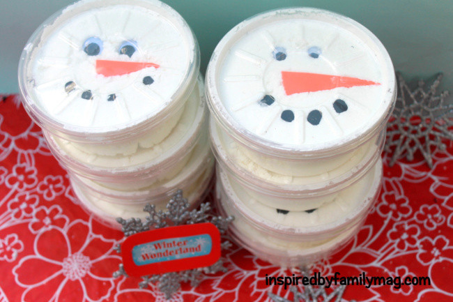 Best ideas about DIY Christmas Party Favors
. Save or Pin Winter Party Favors DIY Snow Dough Inspired by Family Now.