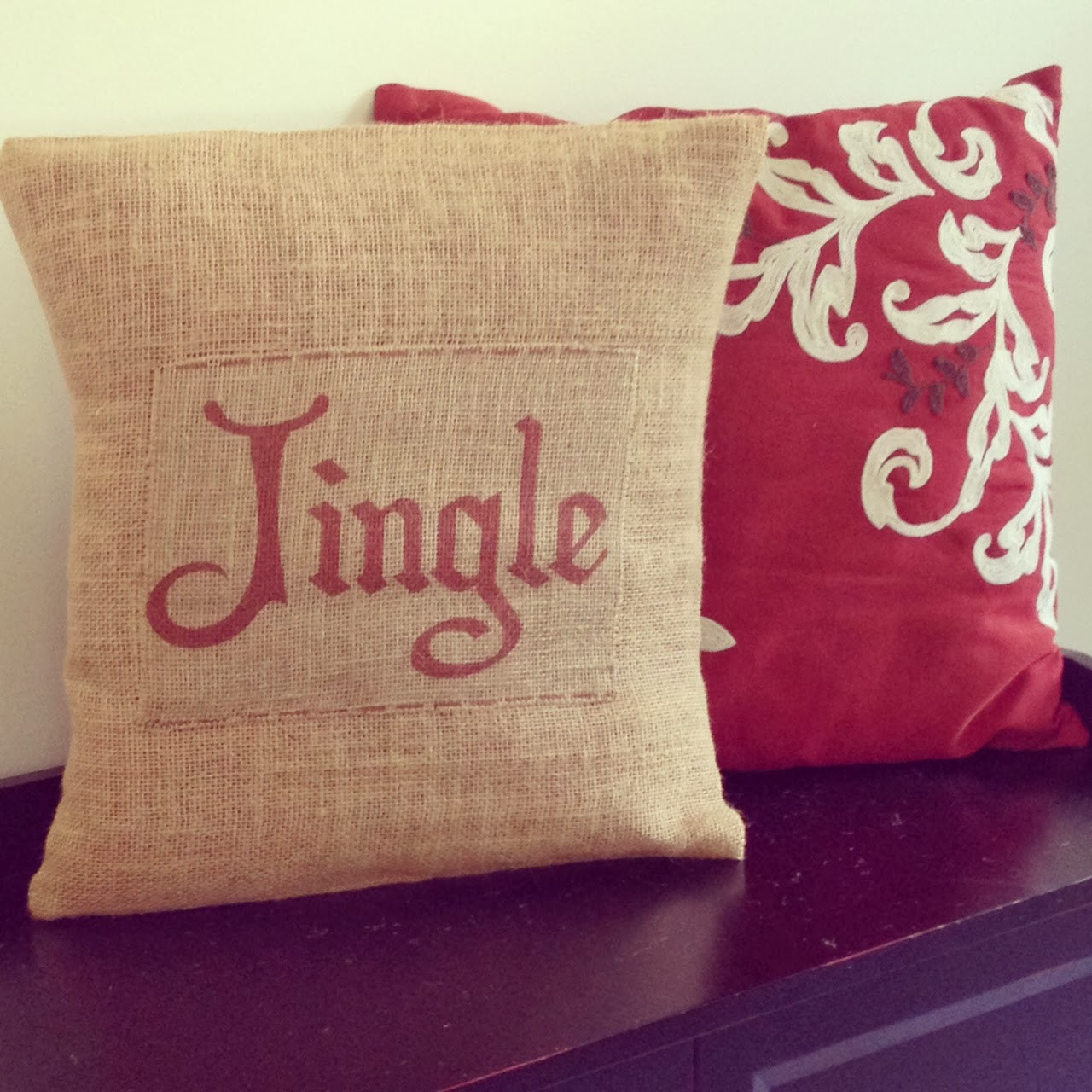 Best ideas about DIY Christmas Pillows
. Save or Pin Two It Yourself DIY Burlap Christmas Pillows Now.