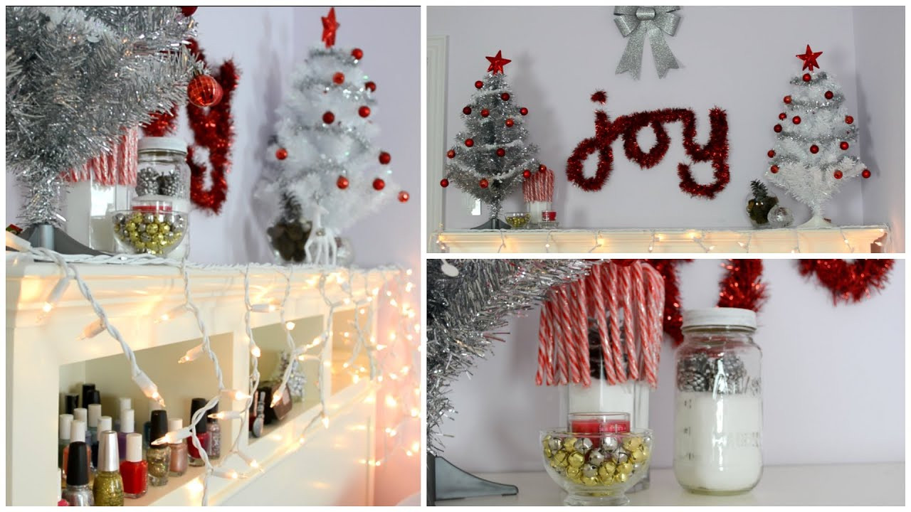 Best ideas about DIY Christmas Room Decor
. Save or Pin DIY Holiday Room Decorations Easy & Cheap Now.