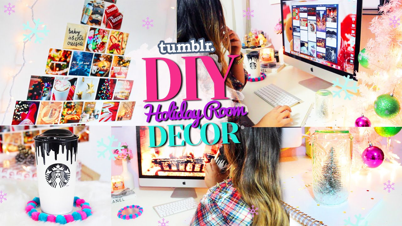 Best ideas about DIY Christmas Room Decor
. Save or Pin DIY TUMBLR Holiday Room Decor Get Inspired for Christmas Now.