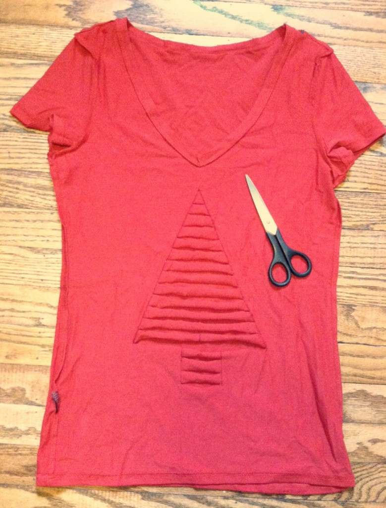 Best ideas about DIY Christmas Shirts
. Save or Pin DIY A Holiday Tree Shirt Generation T Now.