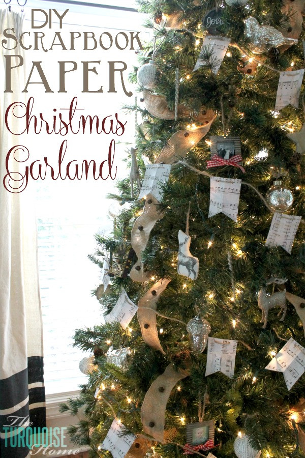 Best ideas about DIY Christmas Tree Garland
. Save or Pin Gorgeous Thrifty Christmas Decor Oh My Creative Now.