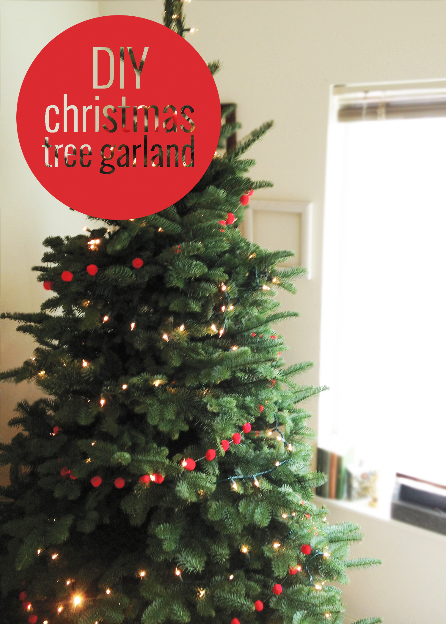 Best ideas about DIY Christmas Tree Garland
. Save or Pin DIY Christmas Tree Garland Now.