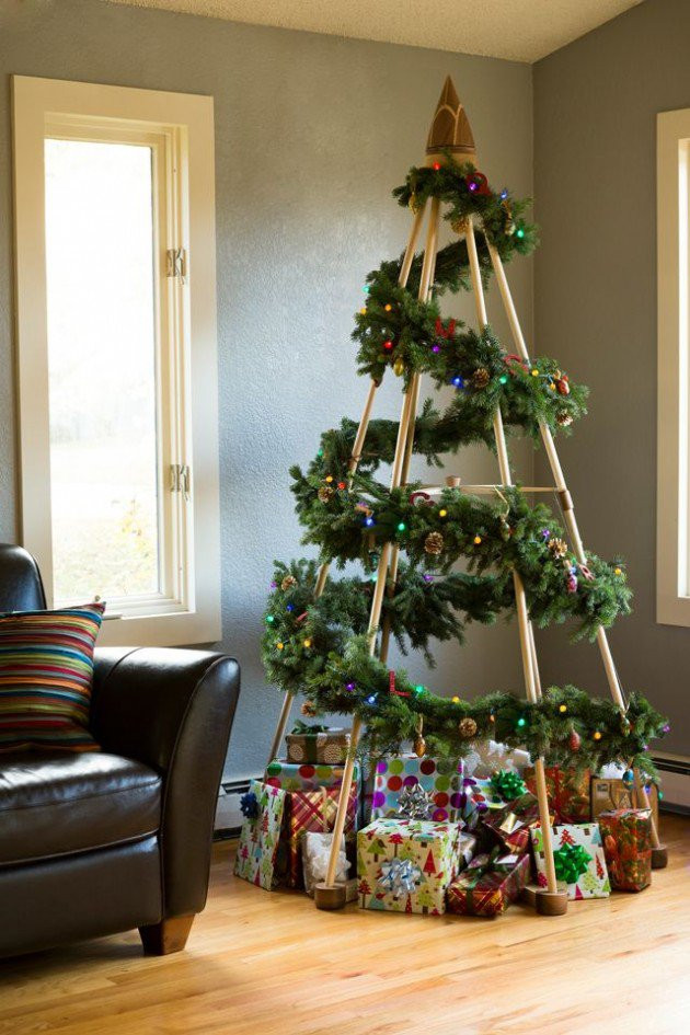 Best ideas about DIY Christmas Tree Ideas
. Save or Pin 20 Unique DIY Christmas Tree Ideas and Projects Anyone Now.