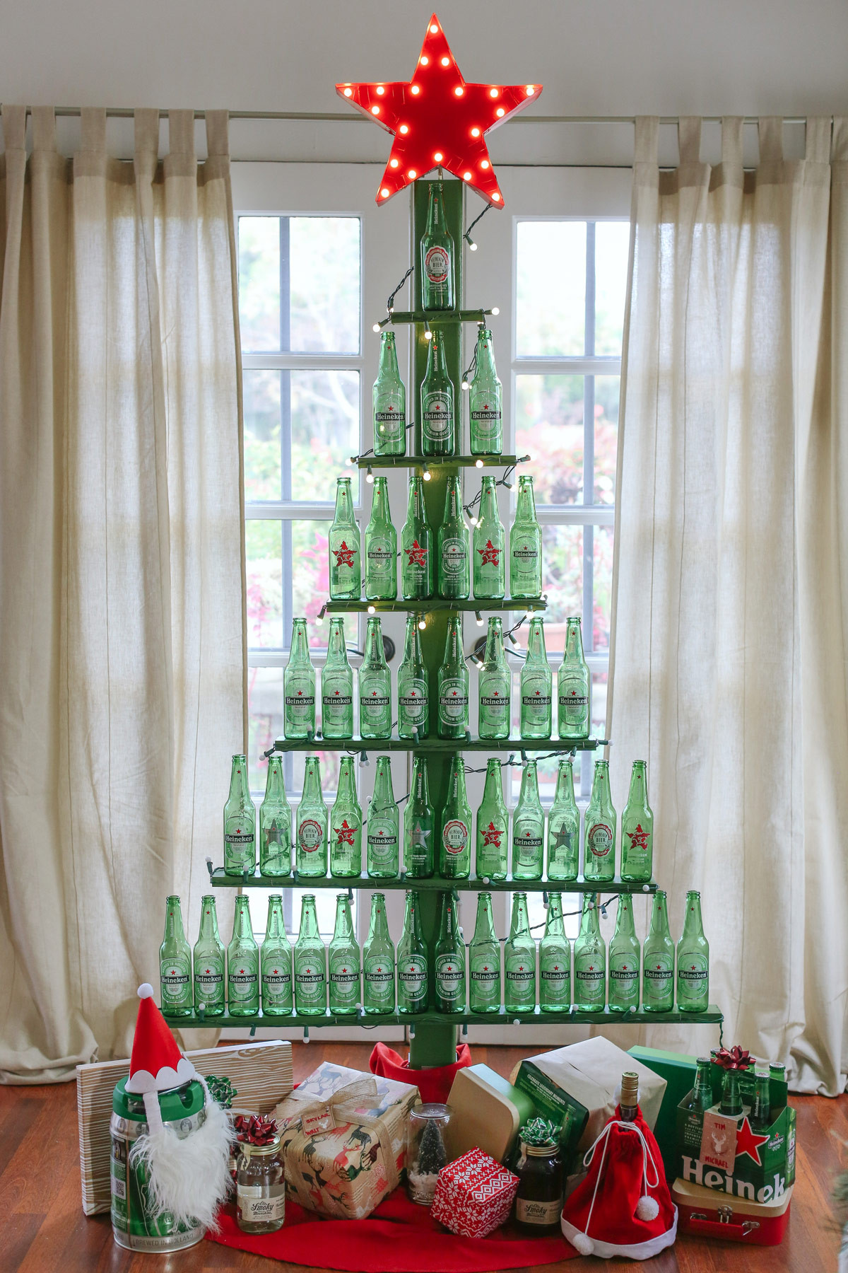 Best ideas about DIY Christmas Tree Ideas
. Save or Pin DIY Beer Bottle Tree Evite Now.