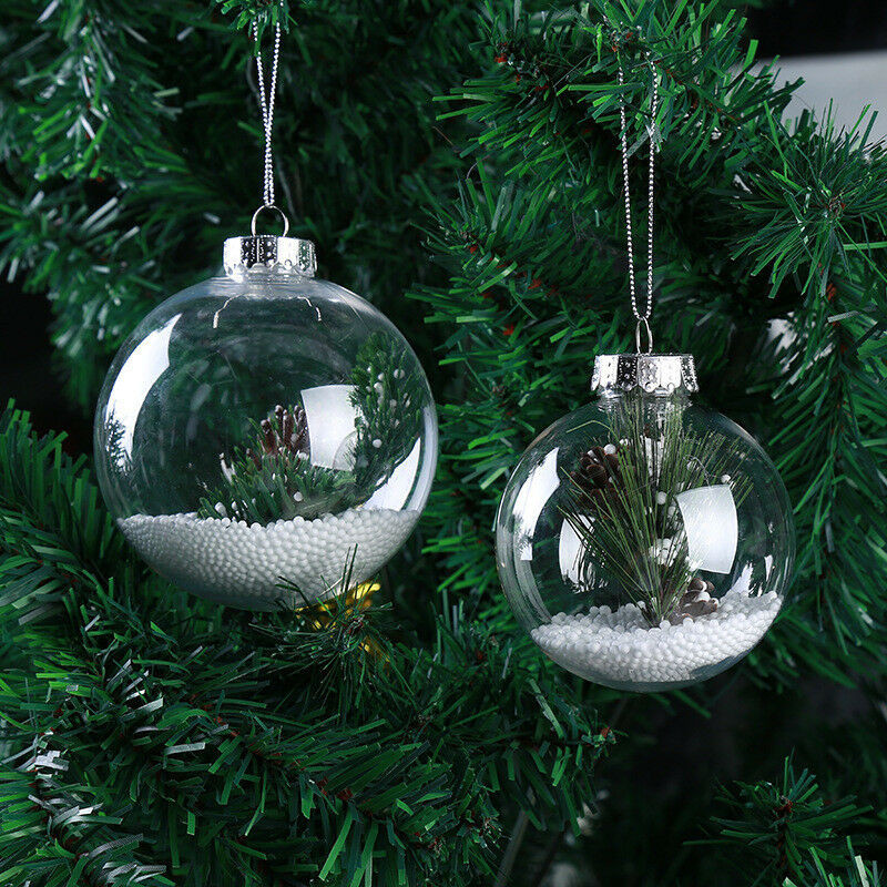Best ideas about DIY Christmas Tree Ornament
. Save or Pin Super Clear Plastic Balls DIY Christmas Tree Hanging Now.