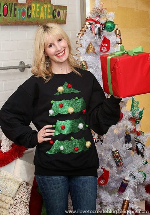 Best ideas about DIY Christmas Tree Sweater
. Save or Pin 17 Best images about Ugly Christmas Sweater DIY on Now.